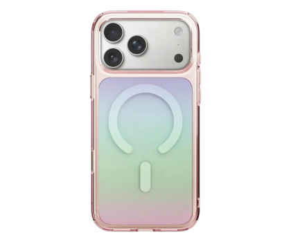 Etui ochronne do smartfonów Uniq Coehl Estelle do iPhone 18 Pro Max Magnetic różowy